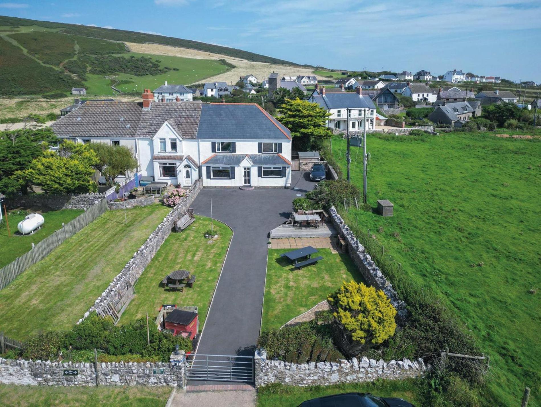 Channel View - 3 Bedroom House - Rhossili Bay Oxwich Exterior foto